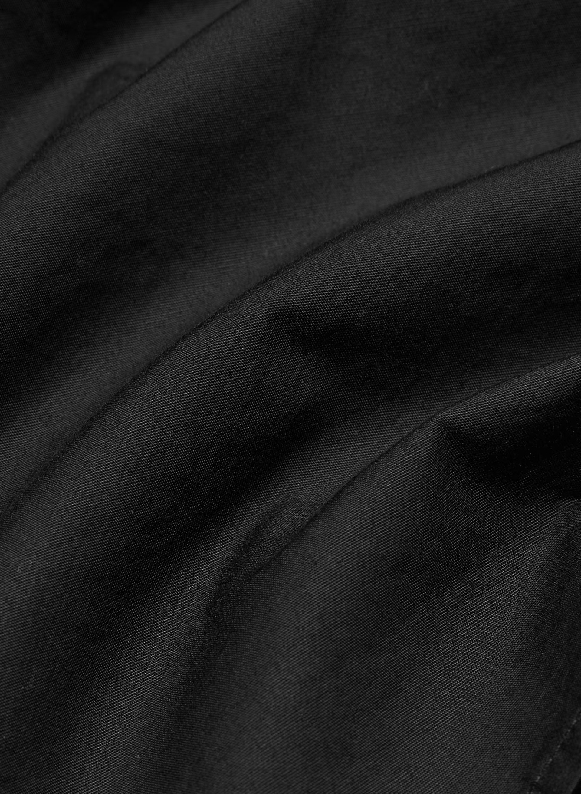 Caviar Poplin Camisole - BLACK