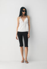 Caviar Poplin Camisole - BRIGHT WHITE