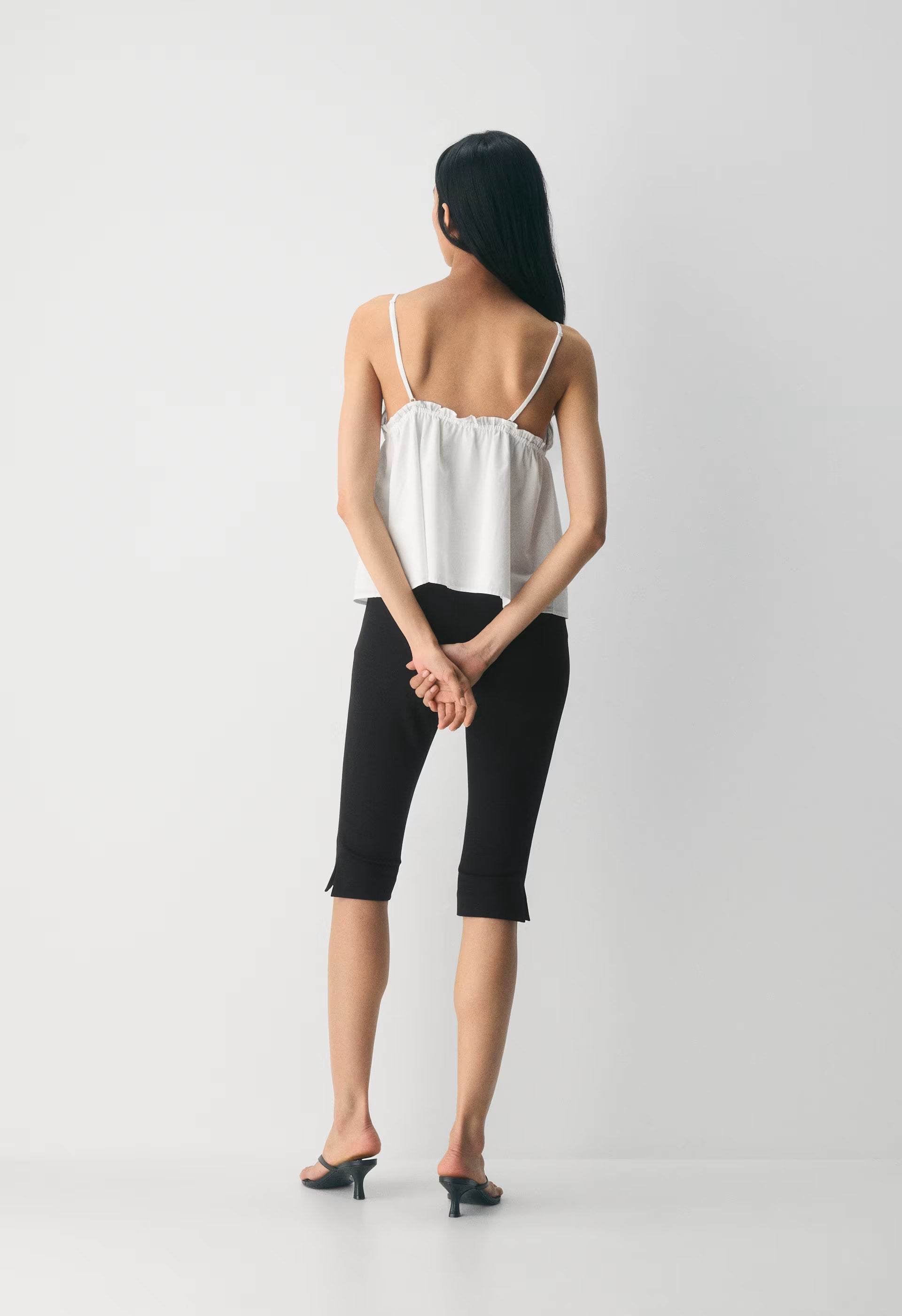 Caviar Poplin Camisole - BRIGHT WHITE