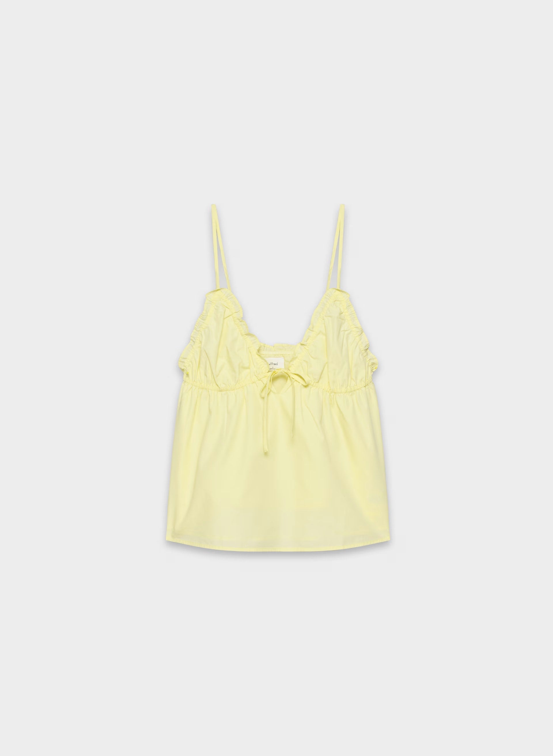 Caviar Poplin Camisole - LEMONADE