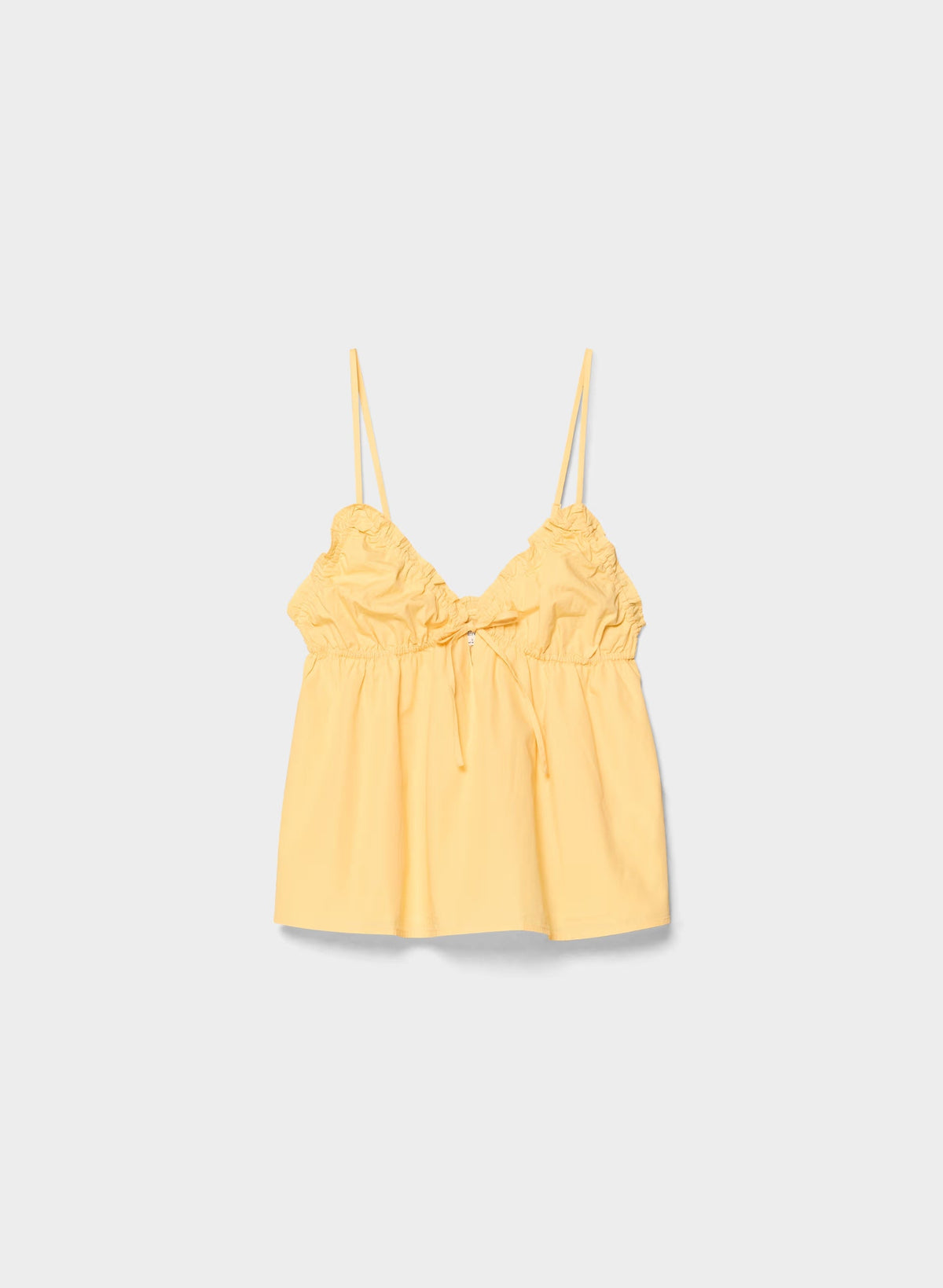 Caviar Poplin Camisole - SUNGLOW YELLOW