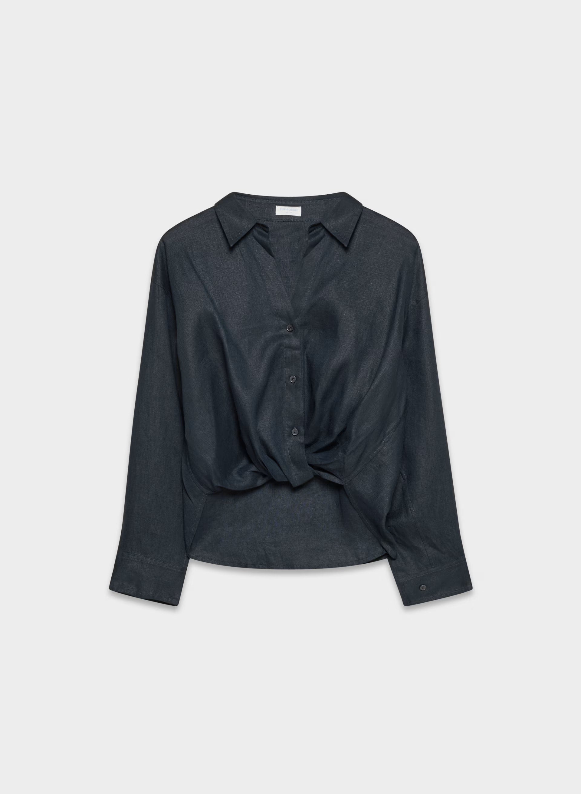 Portofino Linen Shirt - ADMIRAL