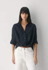 Portofino Linen Shirt - ADMIRAL