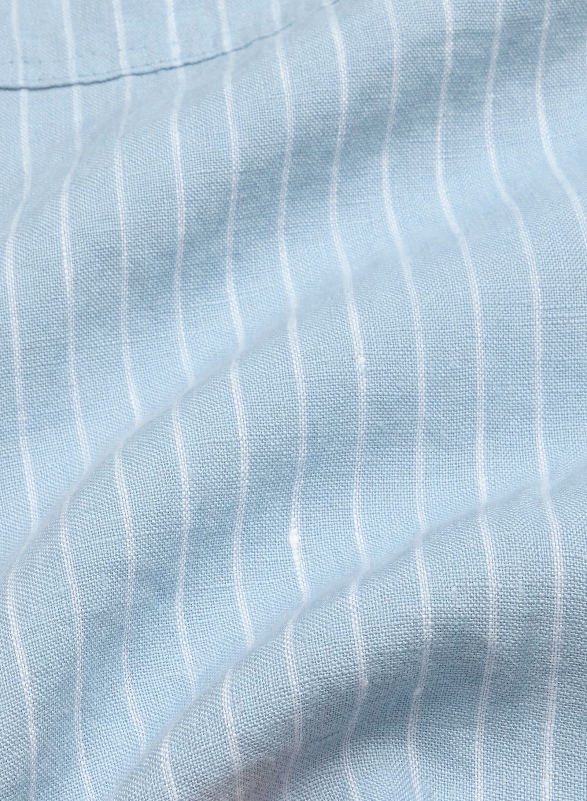 Utility Linen Shirt - MITCHELL ST CNFWR B/W