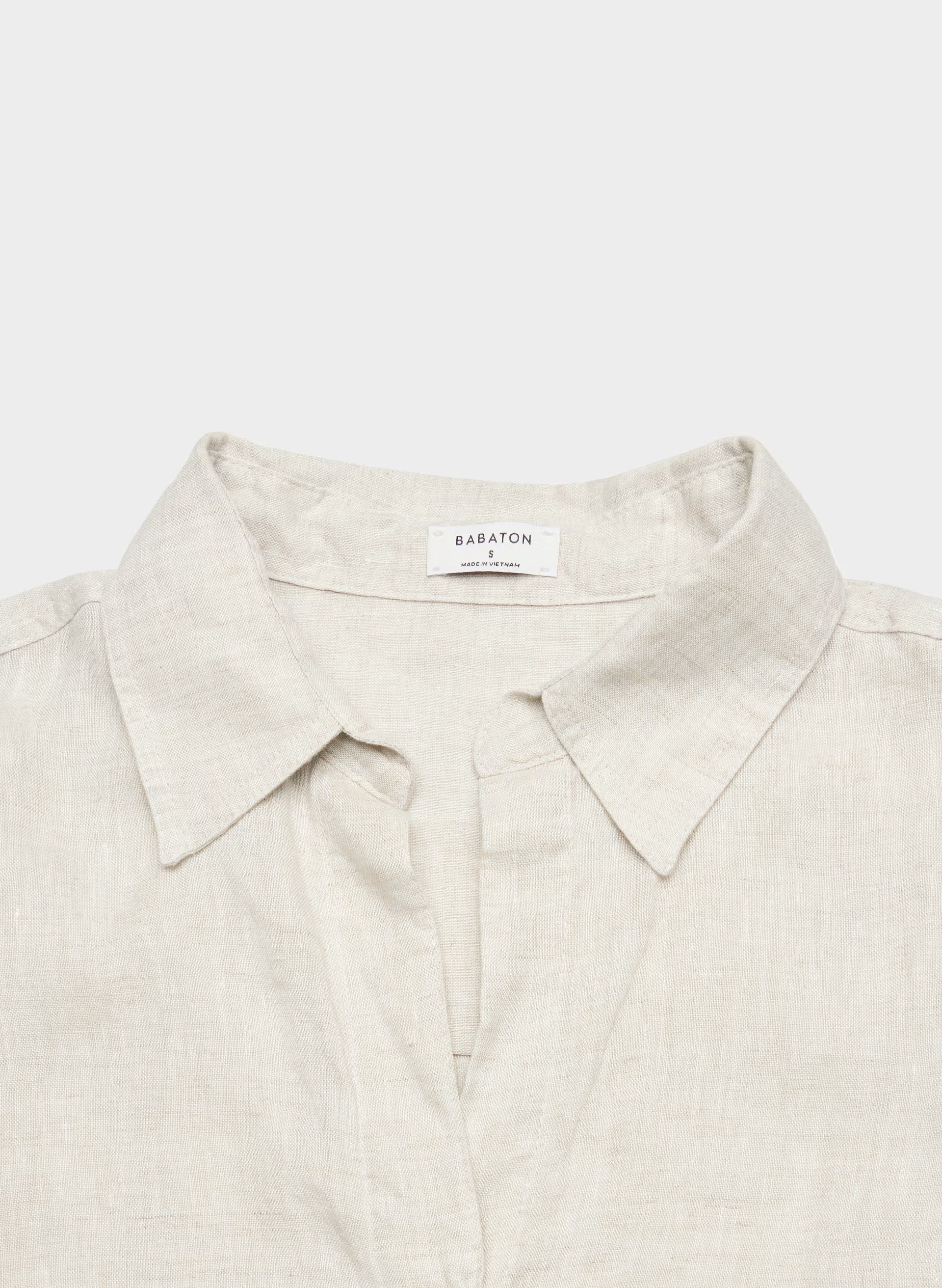 Archive Linen Shirt - UNDYED ECRU