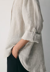 Archive Linen Shirt - UNDYED ECRU