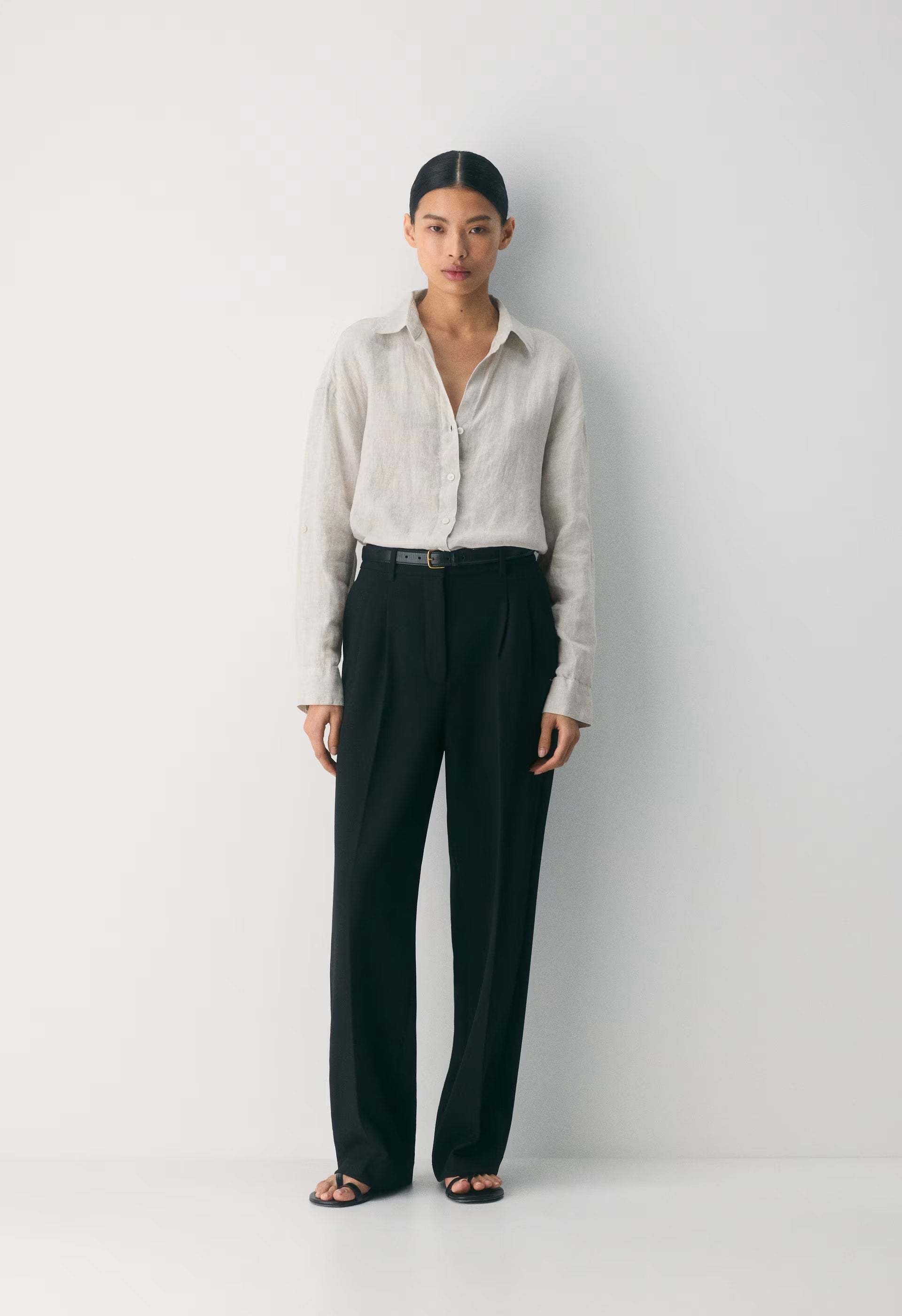 Archive Linen Shirt - UNDYED ECRU