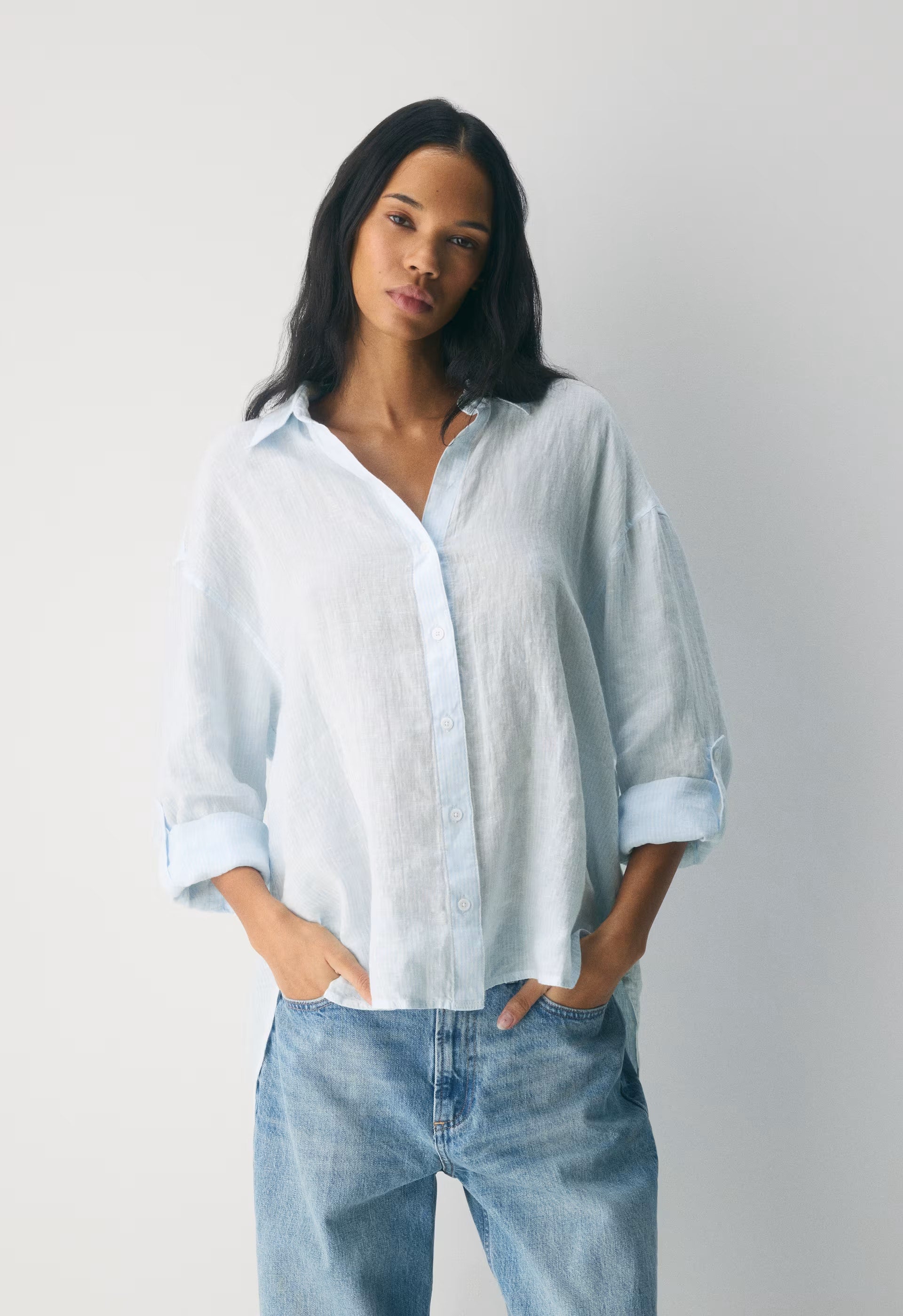 Archive Linen Shirt - MITCHELL ST W/ CNFWRB