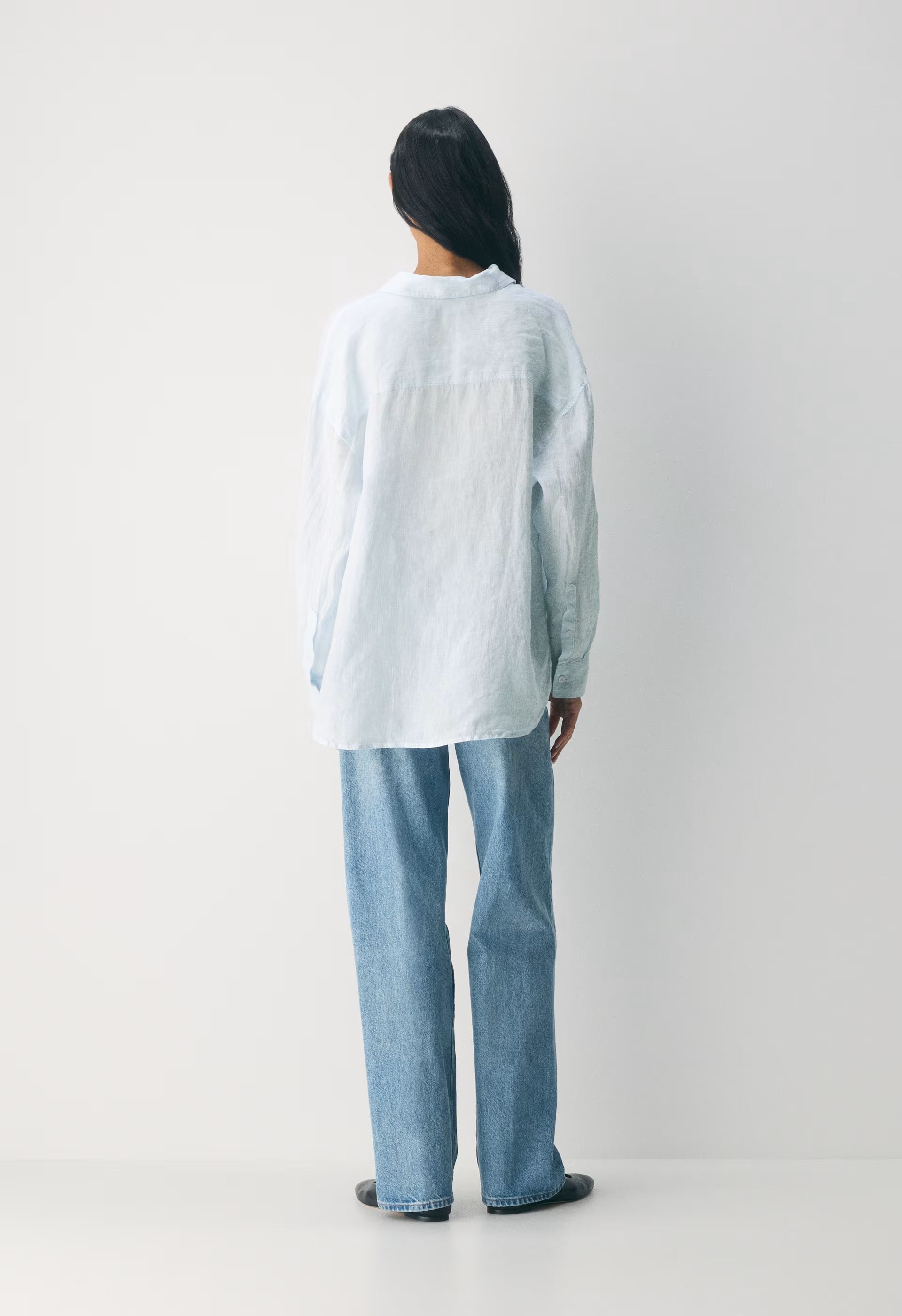 Archive Linen Shirt - MILN STRIPE W/HRBR NV