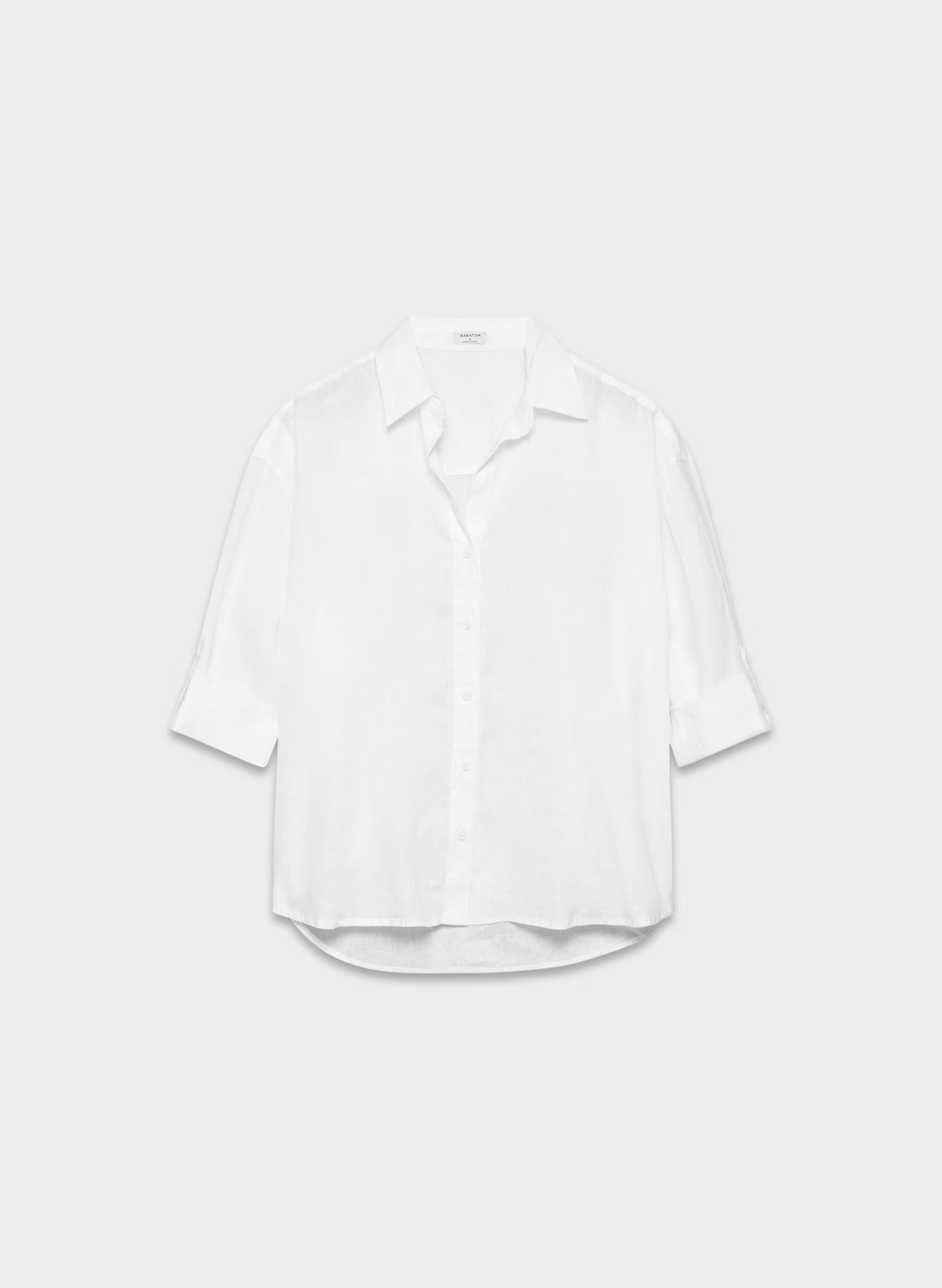 Archive Linen Shirt - WHITE
