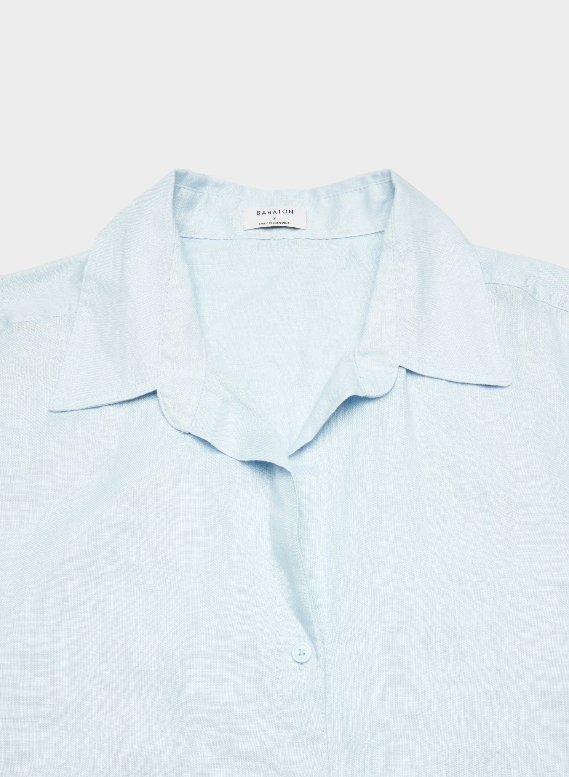 Archive Linen Shirt - MIDDAY BLUE