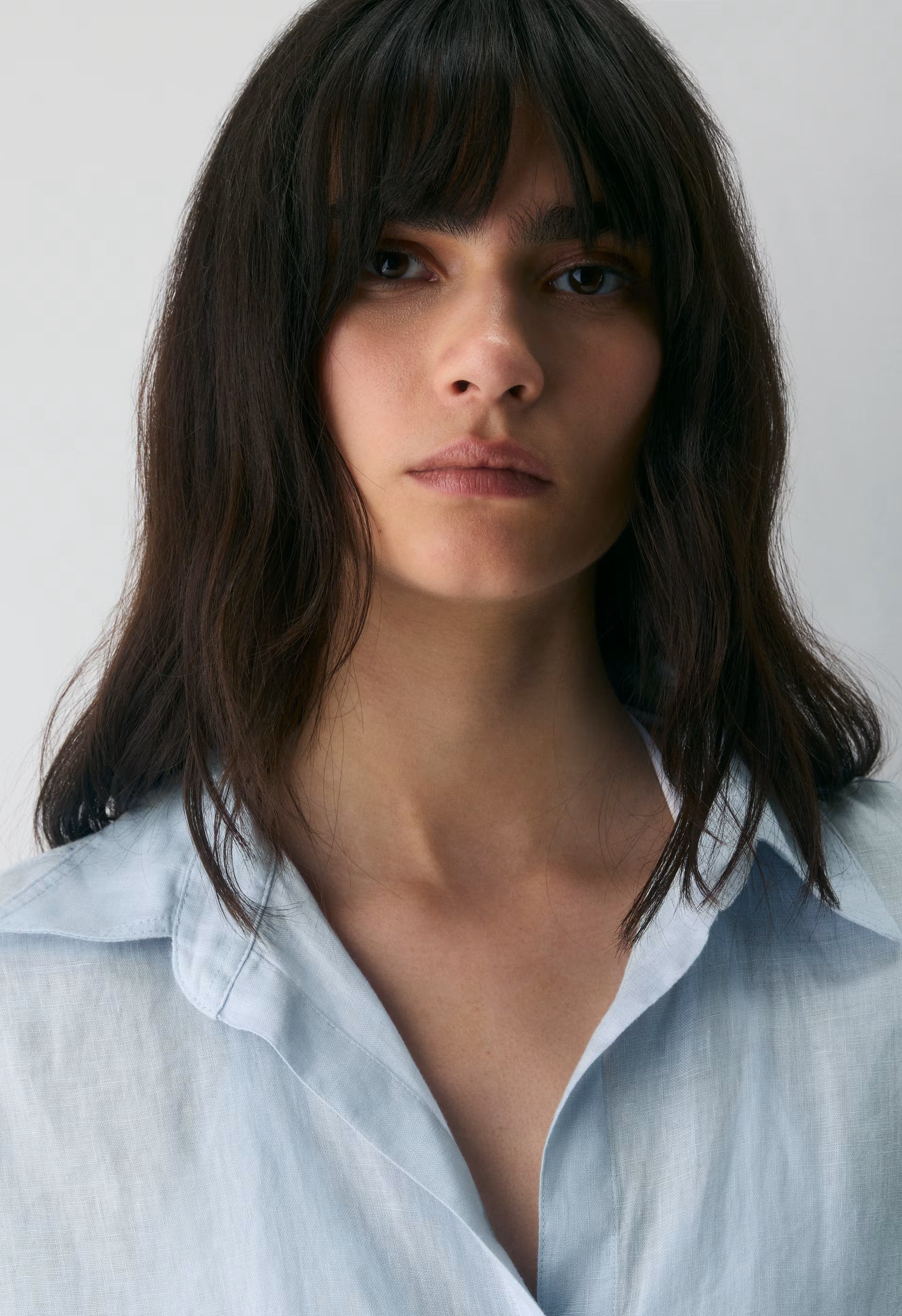 Archive Linen Shirt - MIDDAY BLUE