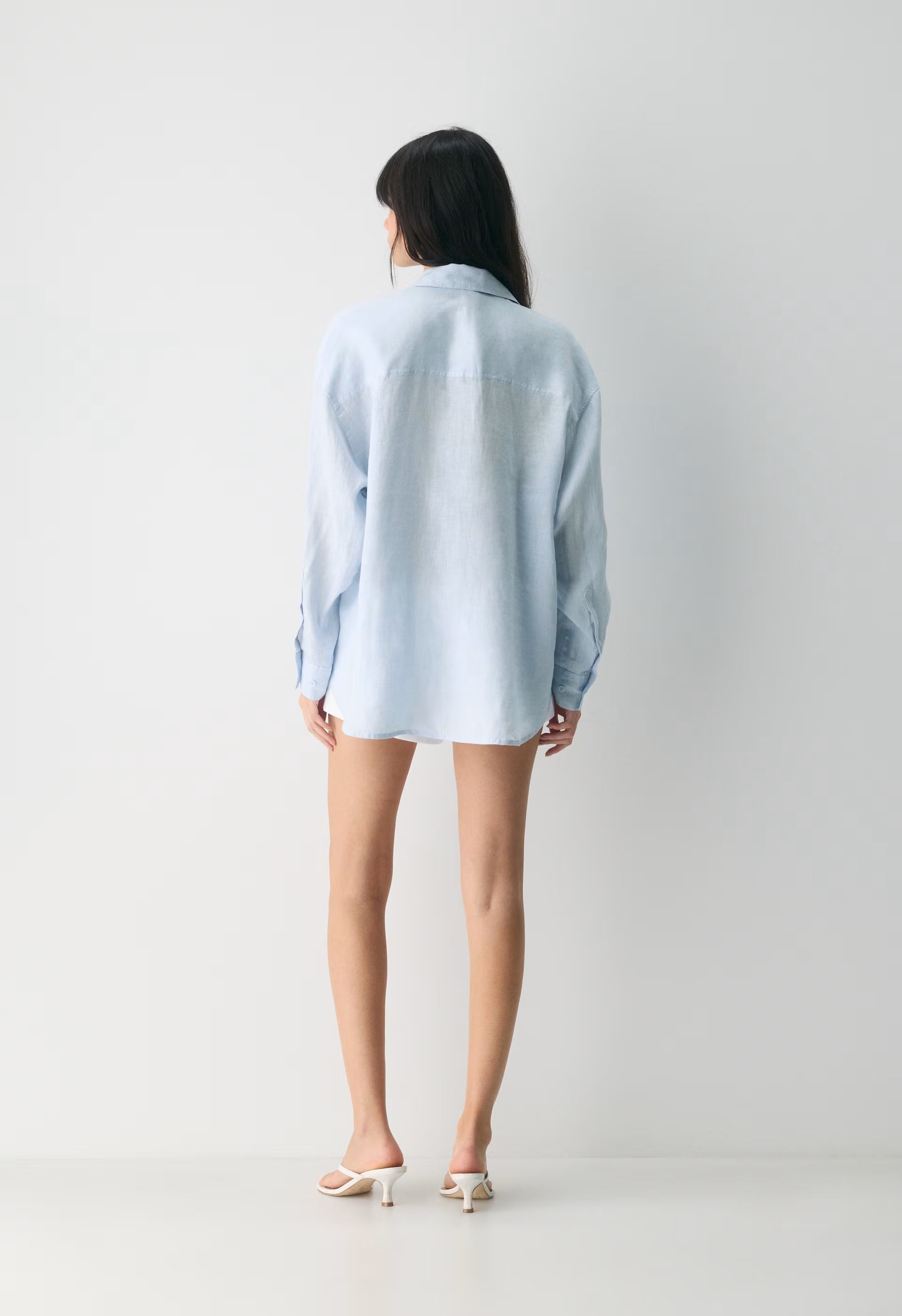 Archive Linen Shirt - MIDDAY BLUE