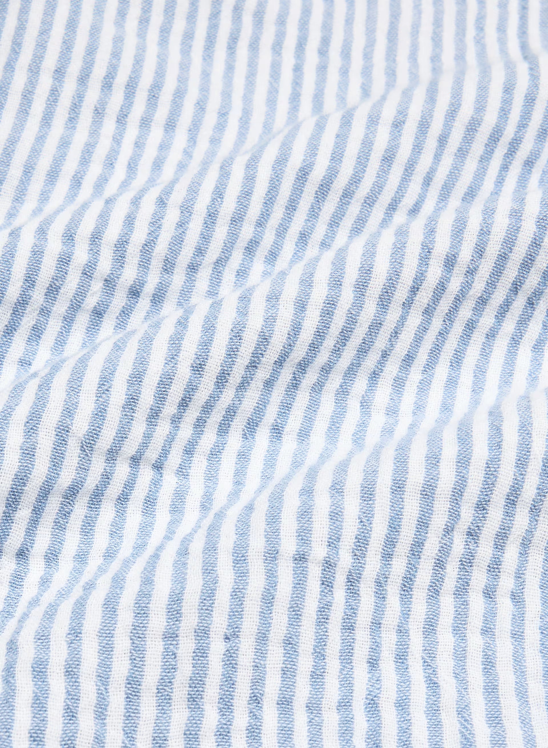 AirPlush Cotton™ Sail Shirt - LINSEY STRP FCH BL/WHT