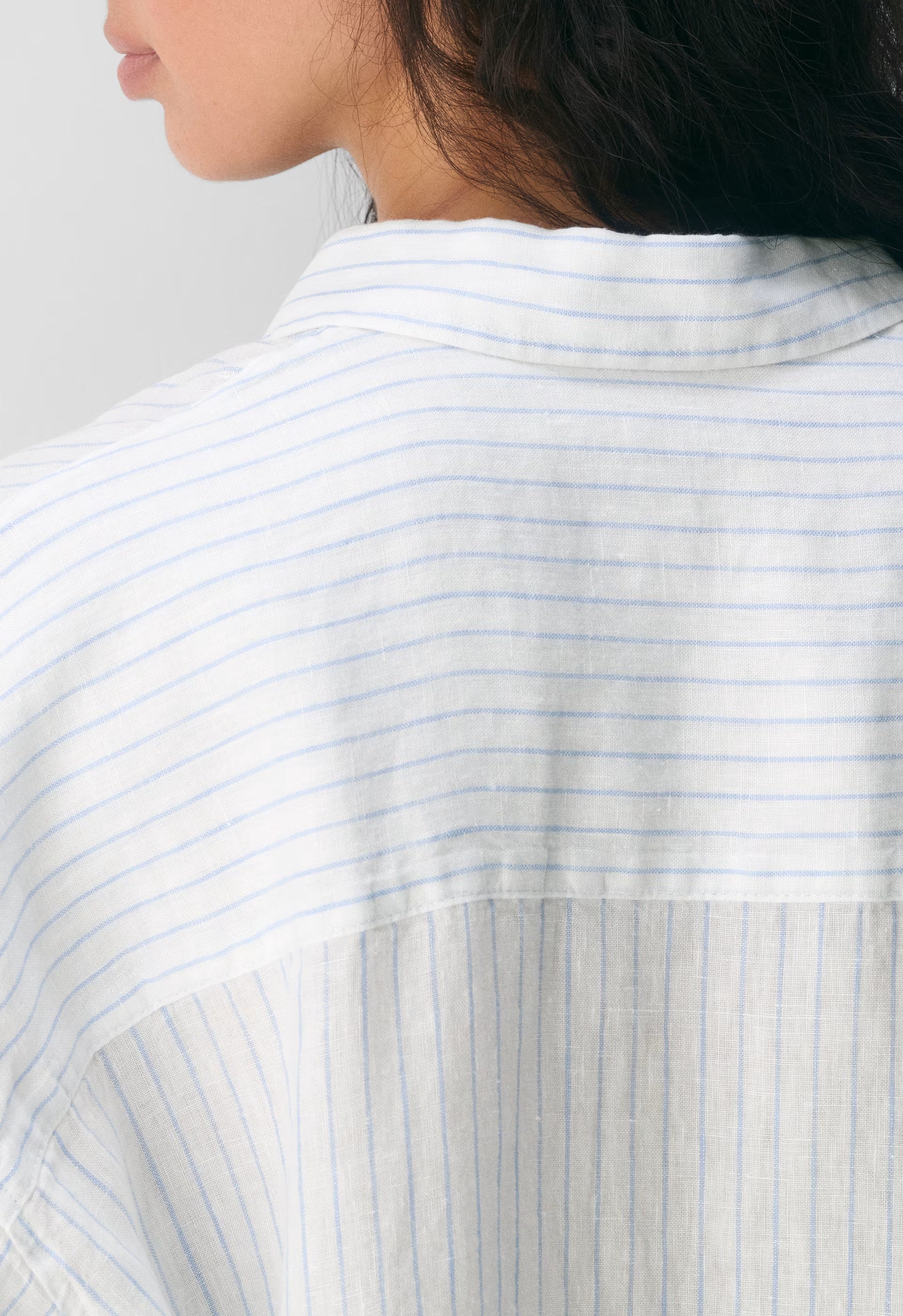 Reminisce Relaxed Linen Shirt - MITCHELL ST W/ CNFWRB