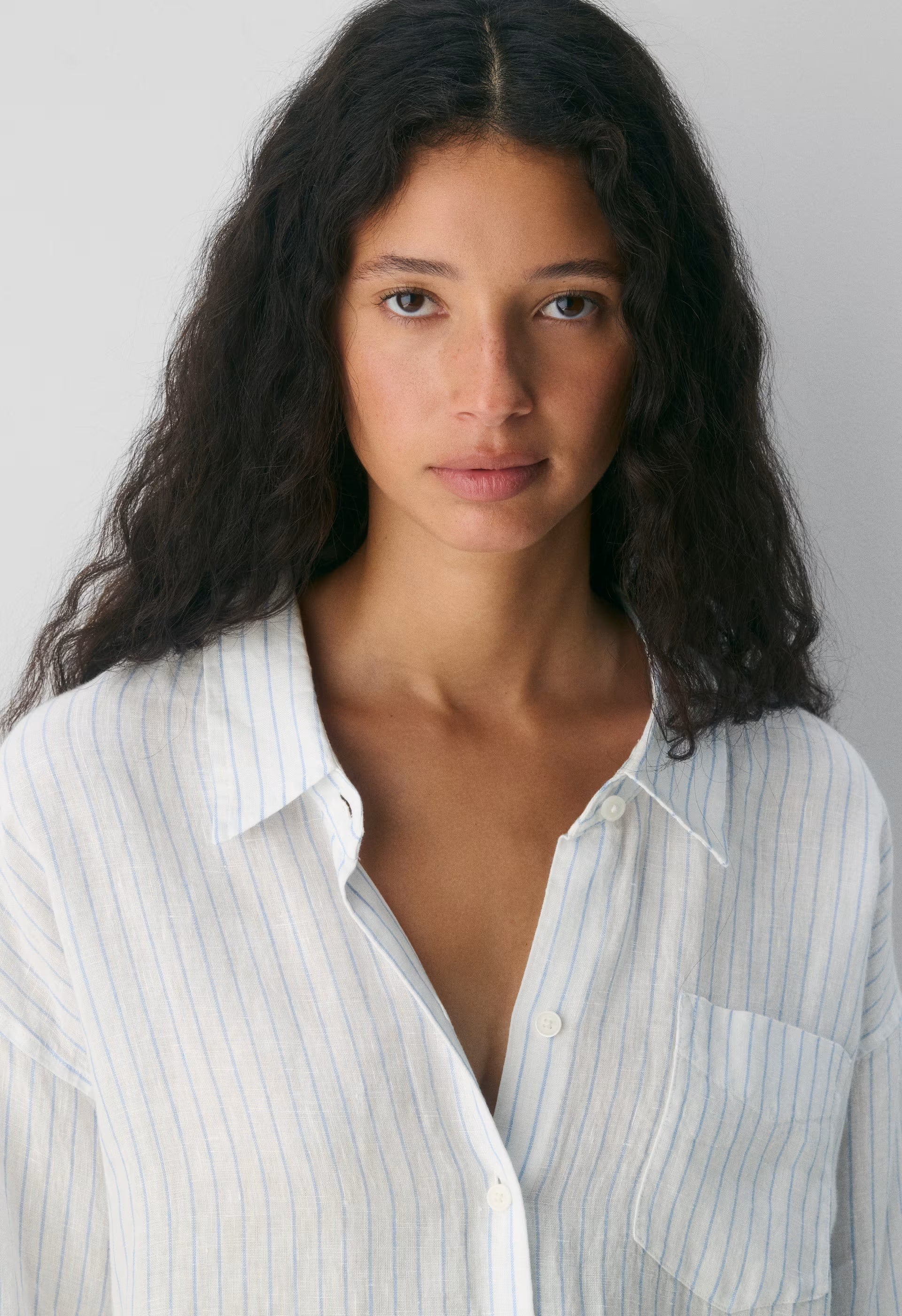 Reminisce Relaxed Linen Shirt - MITCHELL ST W/ CNFWRB