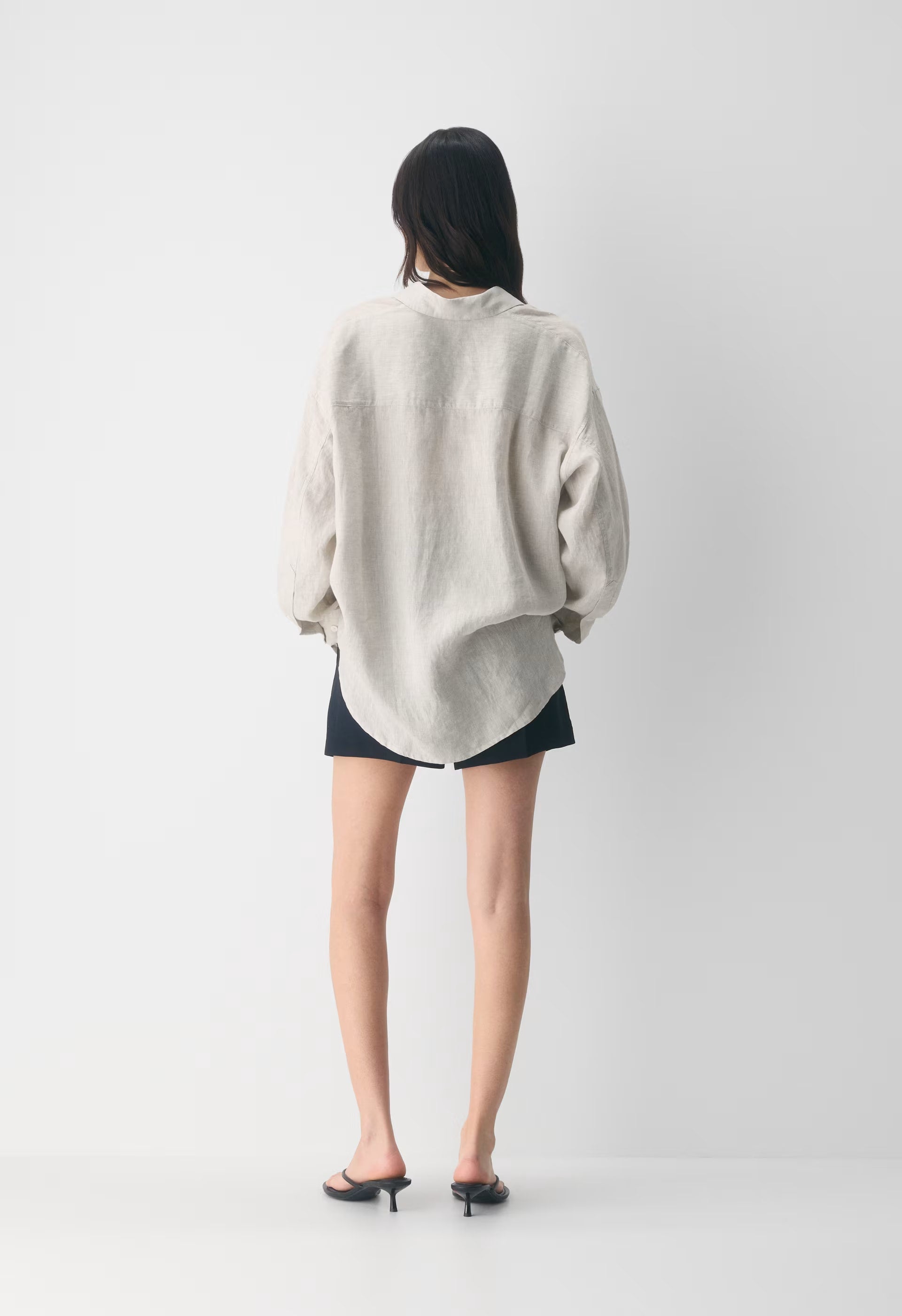 Reminisce Relaxed Linen Shirt - UNDYED ECRU