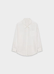 Reminisce Relaxed Linen Shirt - WLN STP WHT/NTRL ECR