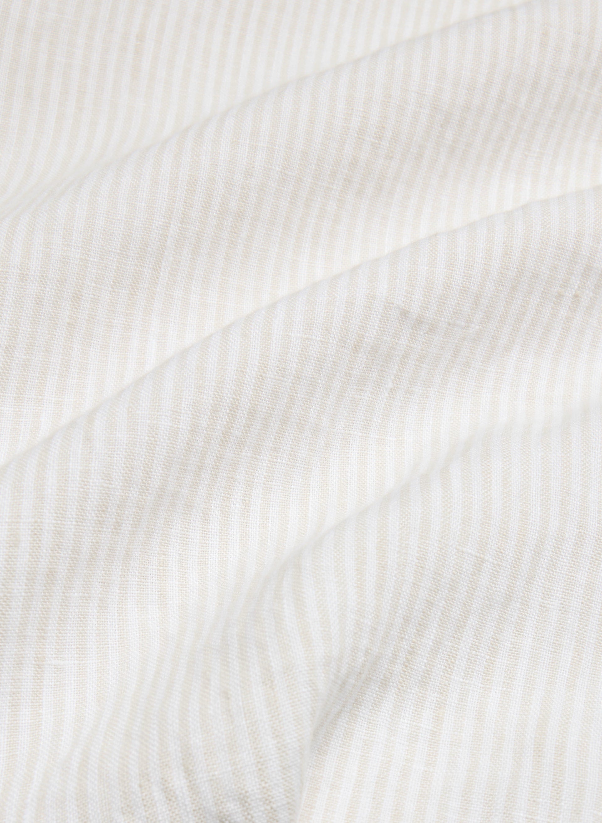 Reminisce Relaxed Linen Shirt - WLN STP WHT/NTRL ECR