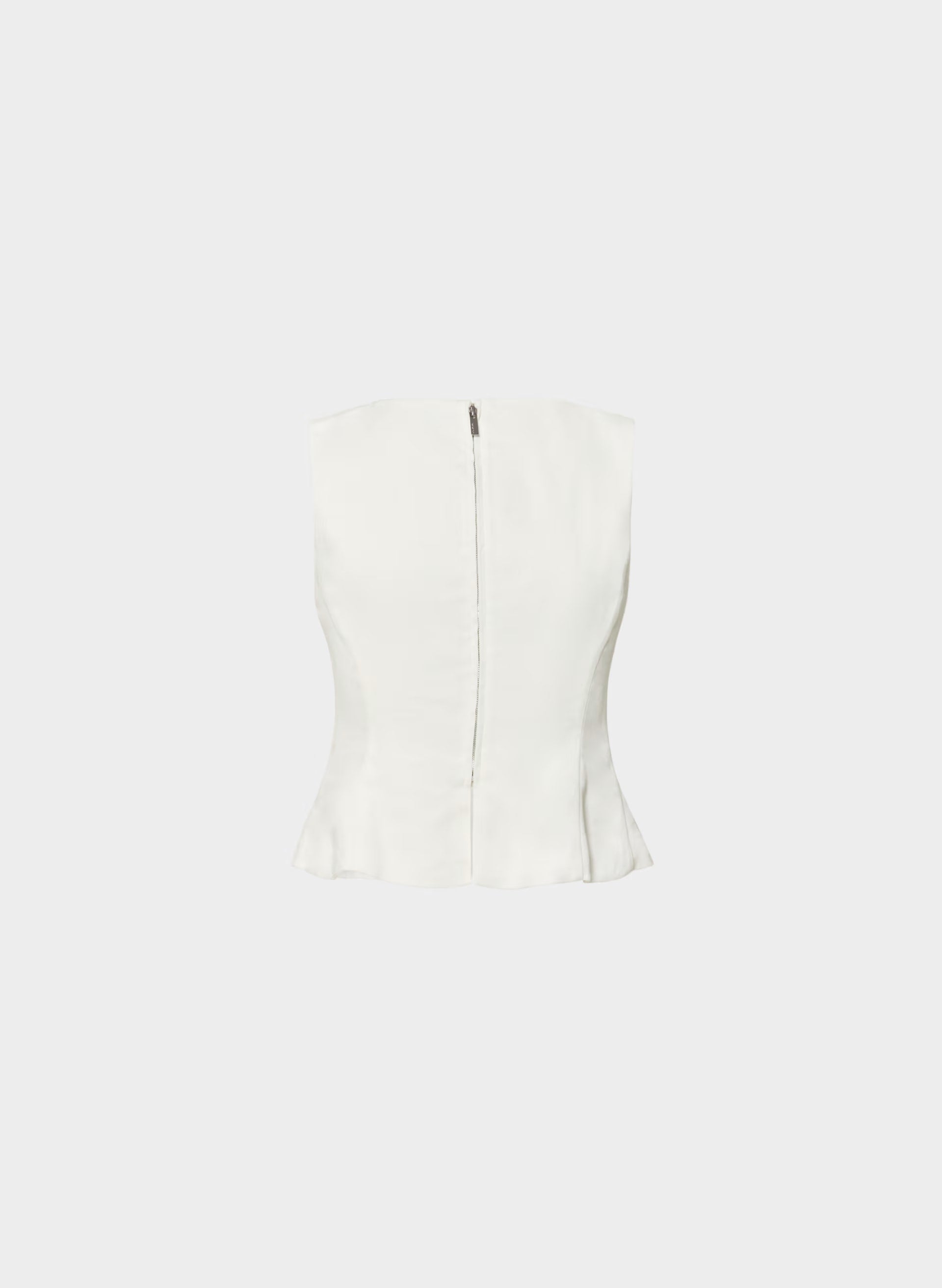 Enigma Linen Top - LIGHT BIRCH