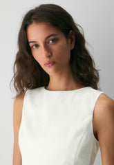 Enigma Linen Top - LIGHT BIRCH