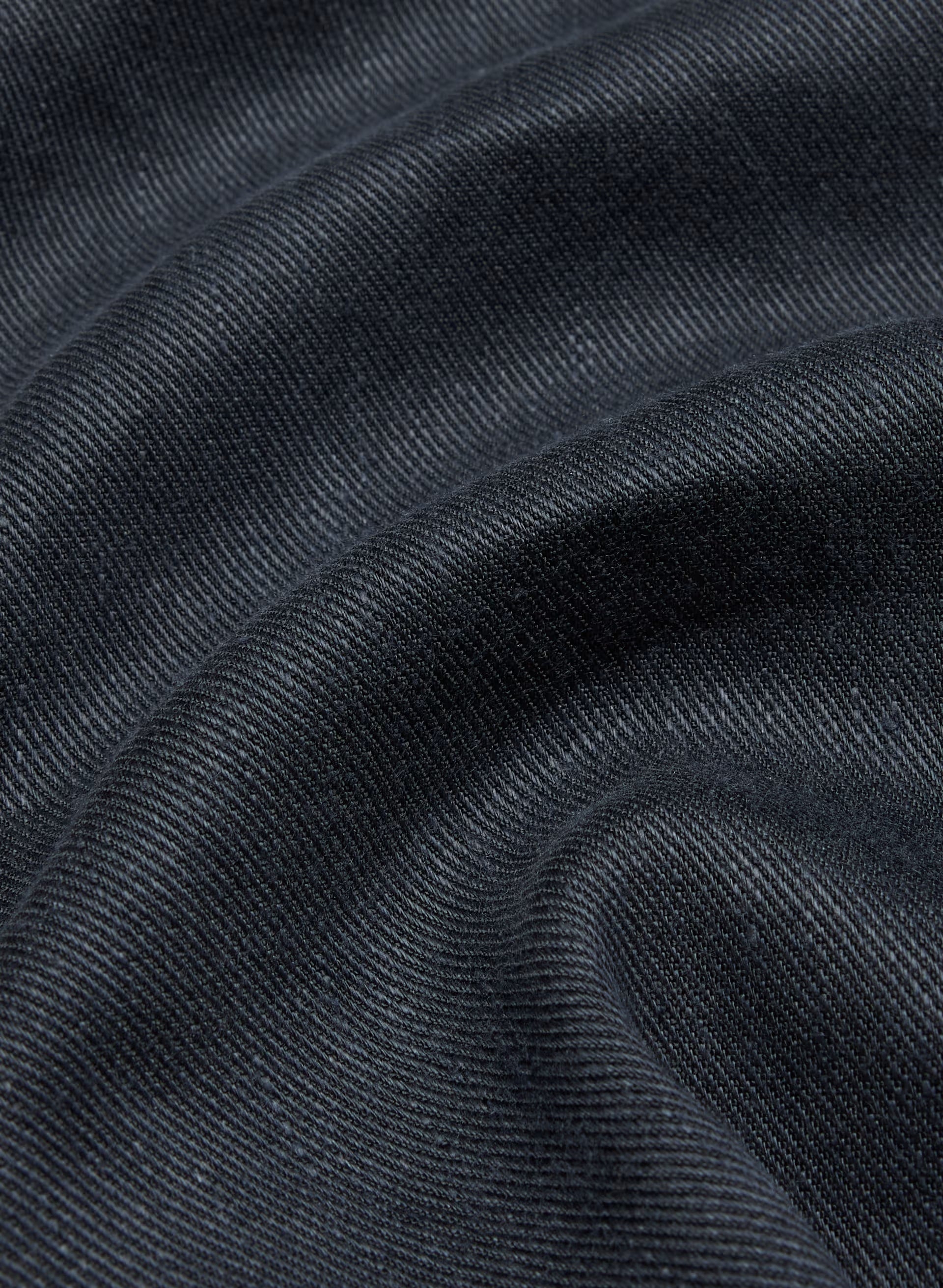 Enigma Linen Top - DARK NIGHT NAVY