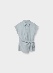 Blueprint Poplin Shirt - MOON DUST GREY