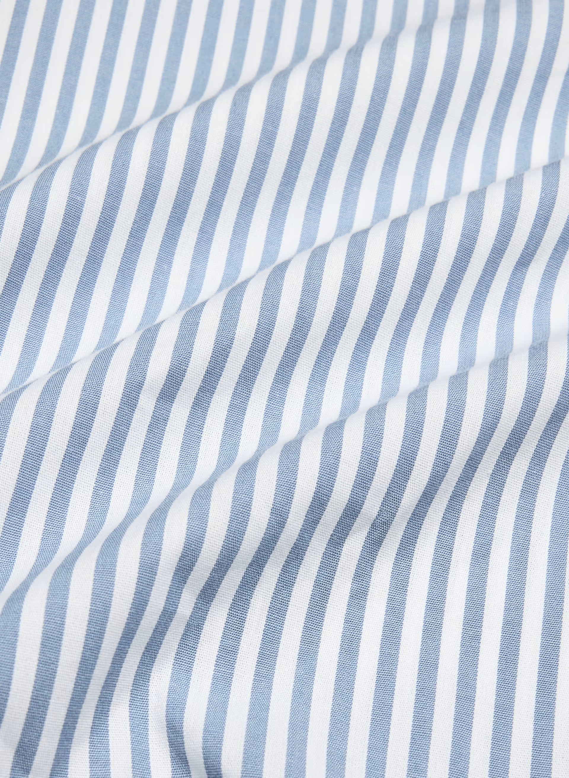 Blueprint Poplin Shirt - LNY STP FRC BL/BRT WHT