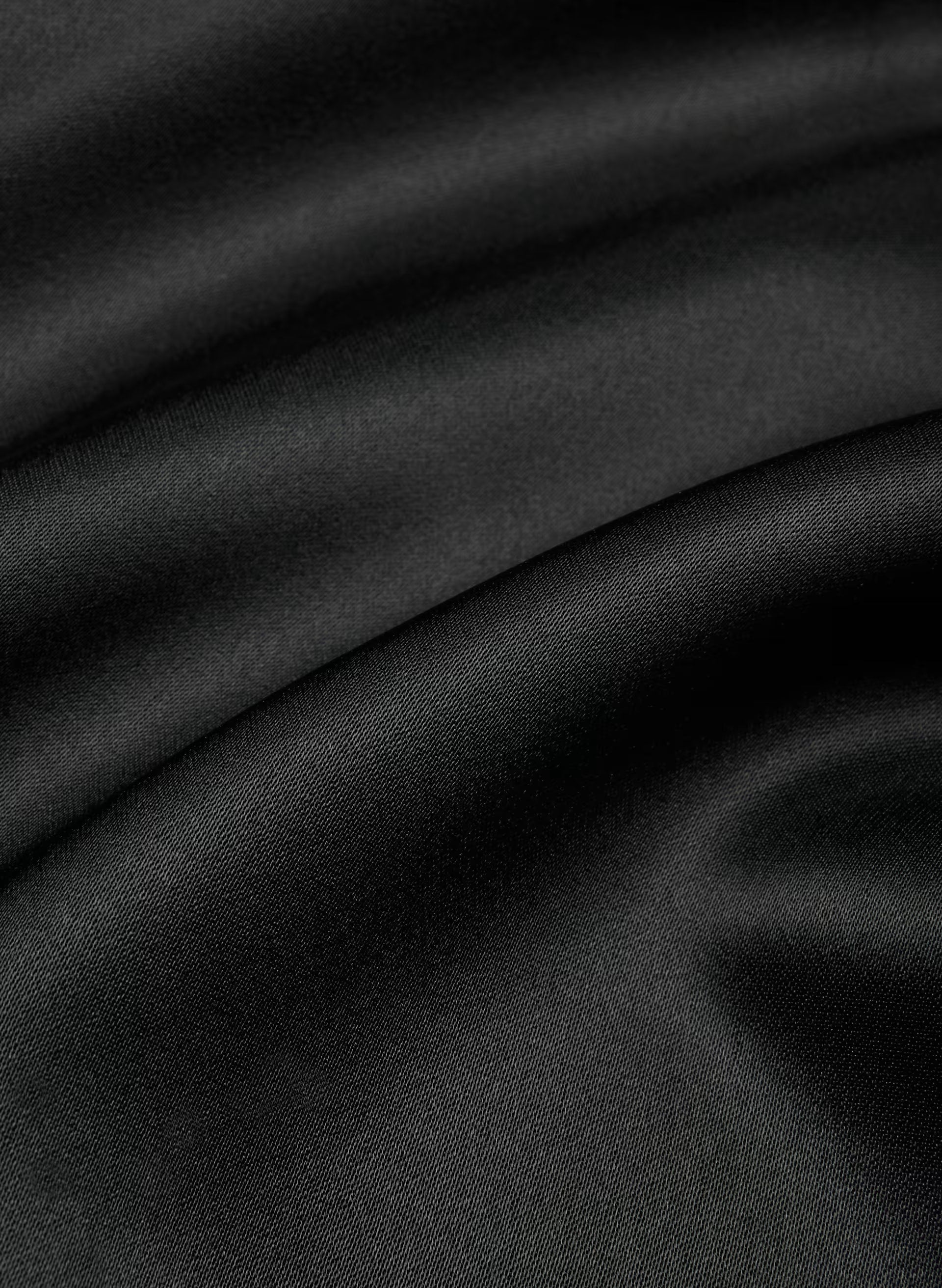 Foxtrot Satin Camisole - BLACK