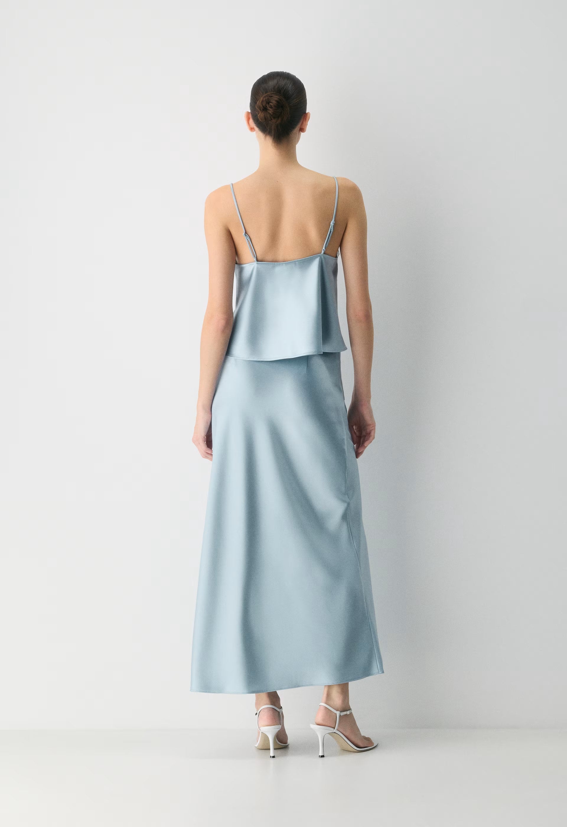 Foxtrot Satin Camisole - MLKSHK PNK/LGHT BRCH