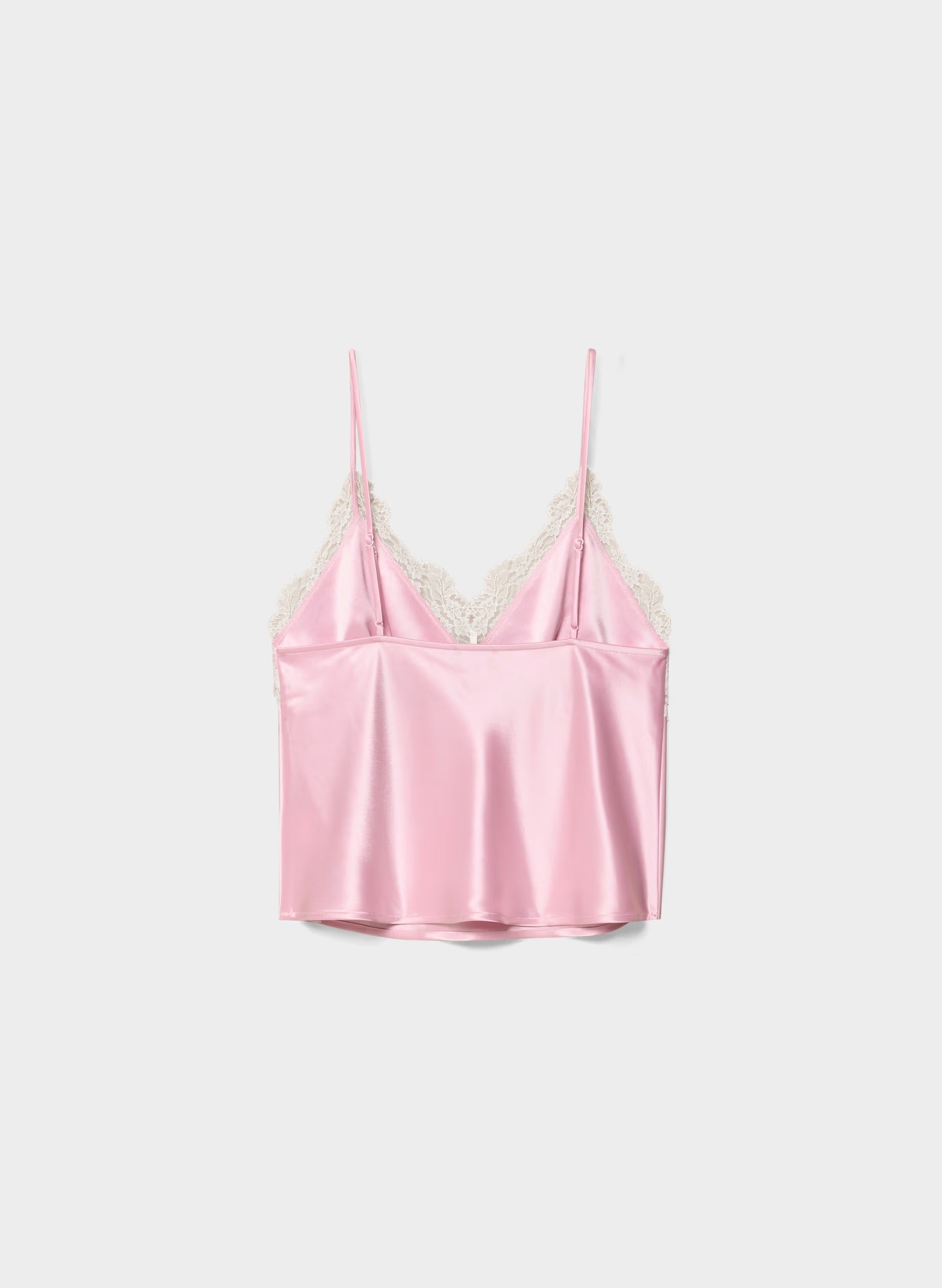 Foxtrot Satin Camisole - MLKSHK PNK/LGHT BRCH