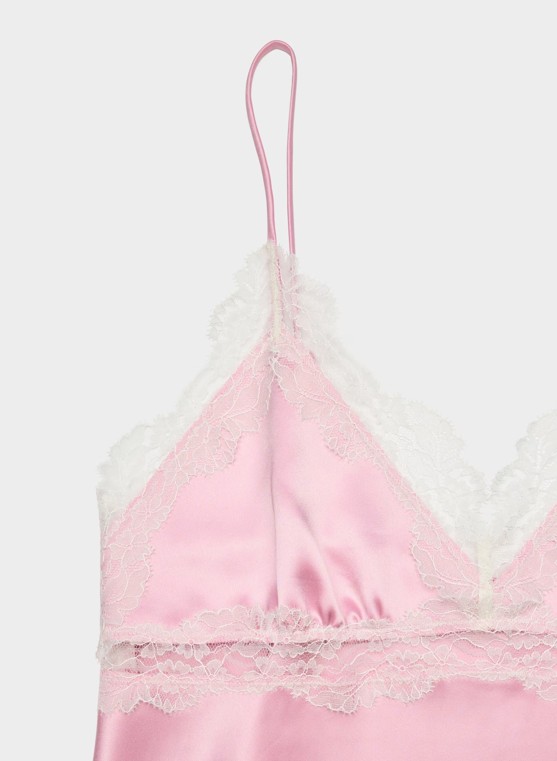 Foxtrot Satin Camisole - MLKSHK PNK/LGHT BRCH