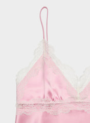 Foxtrot Satin Camisole - MLKSHK PNK/LGHT BRCH