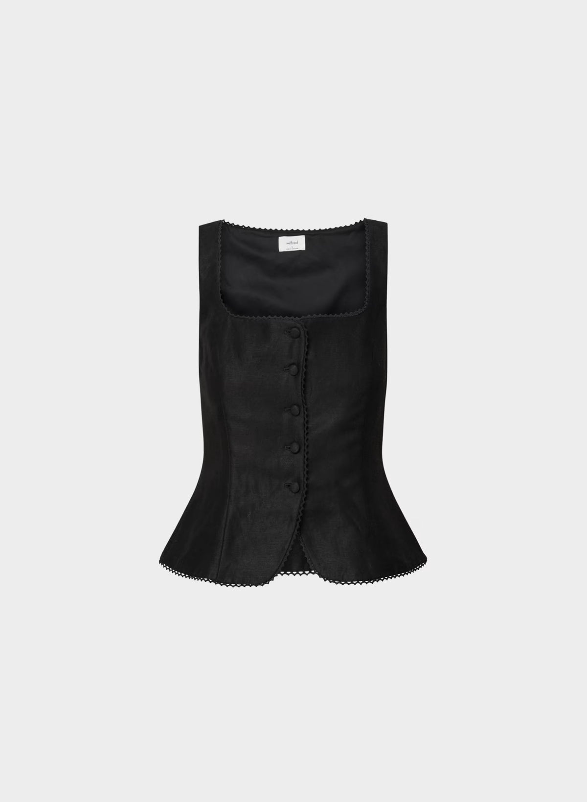 Octavo Bustier - CruiseLinen™ - BLACK