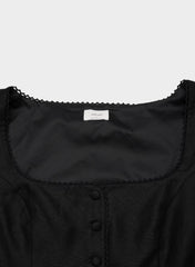 Octavo Bustier - CruiseLinen™ - BLACK