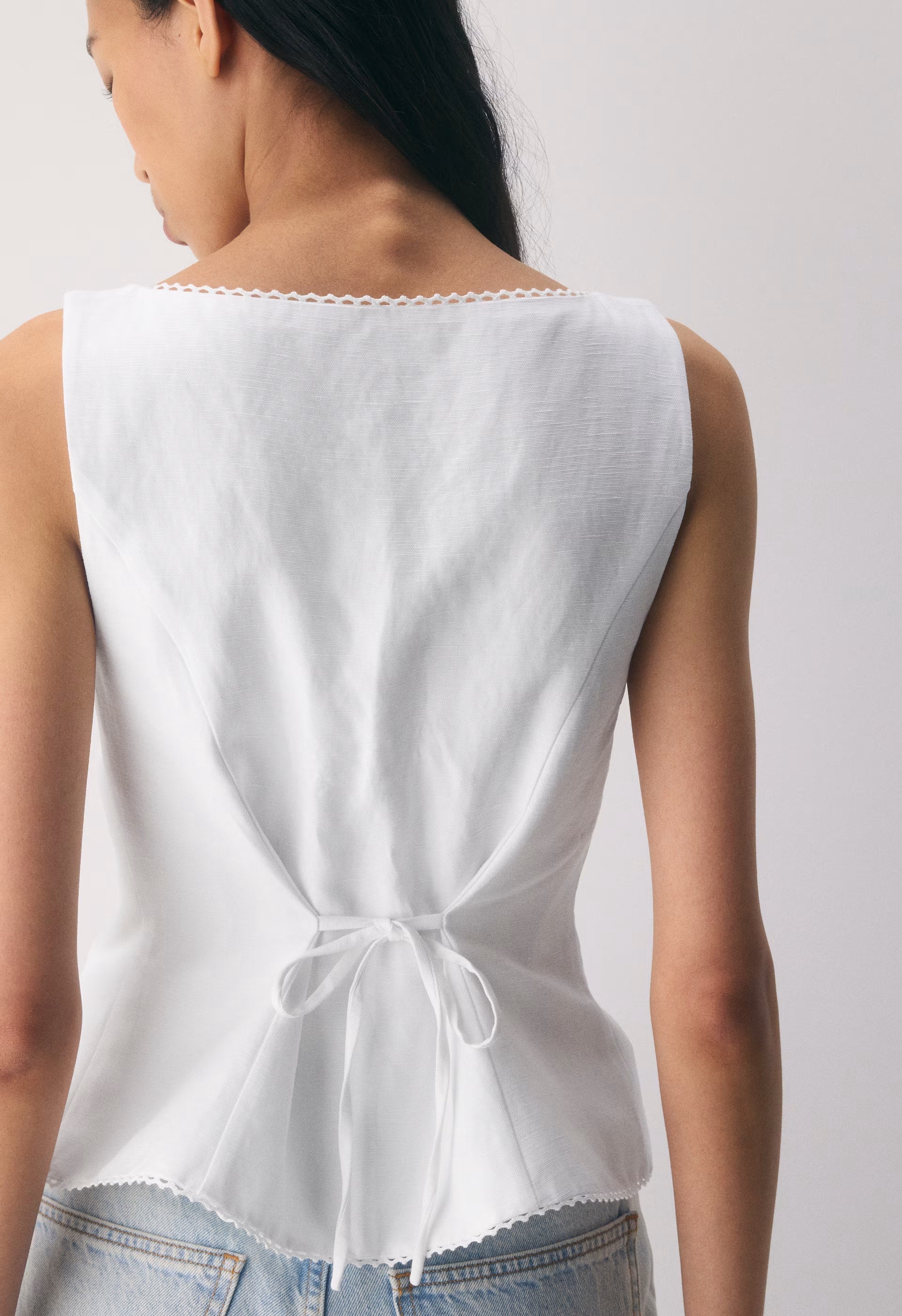 Octavo Bustier - CruiseLinen™ - WHITE