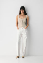 Octavo Bustier - CruiseLinen™ - MARCONA BEIGE