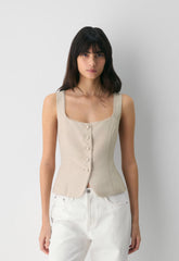 Octavo Bustier - CruiseLinen™ - MARCONA BEIGE
