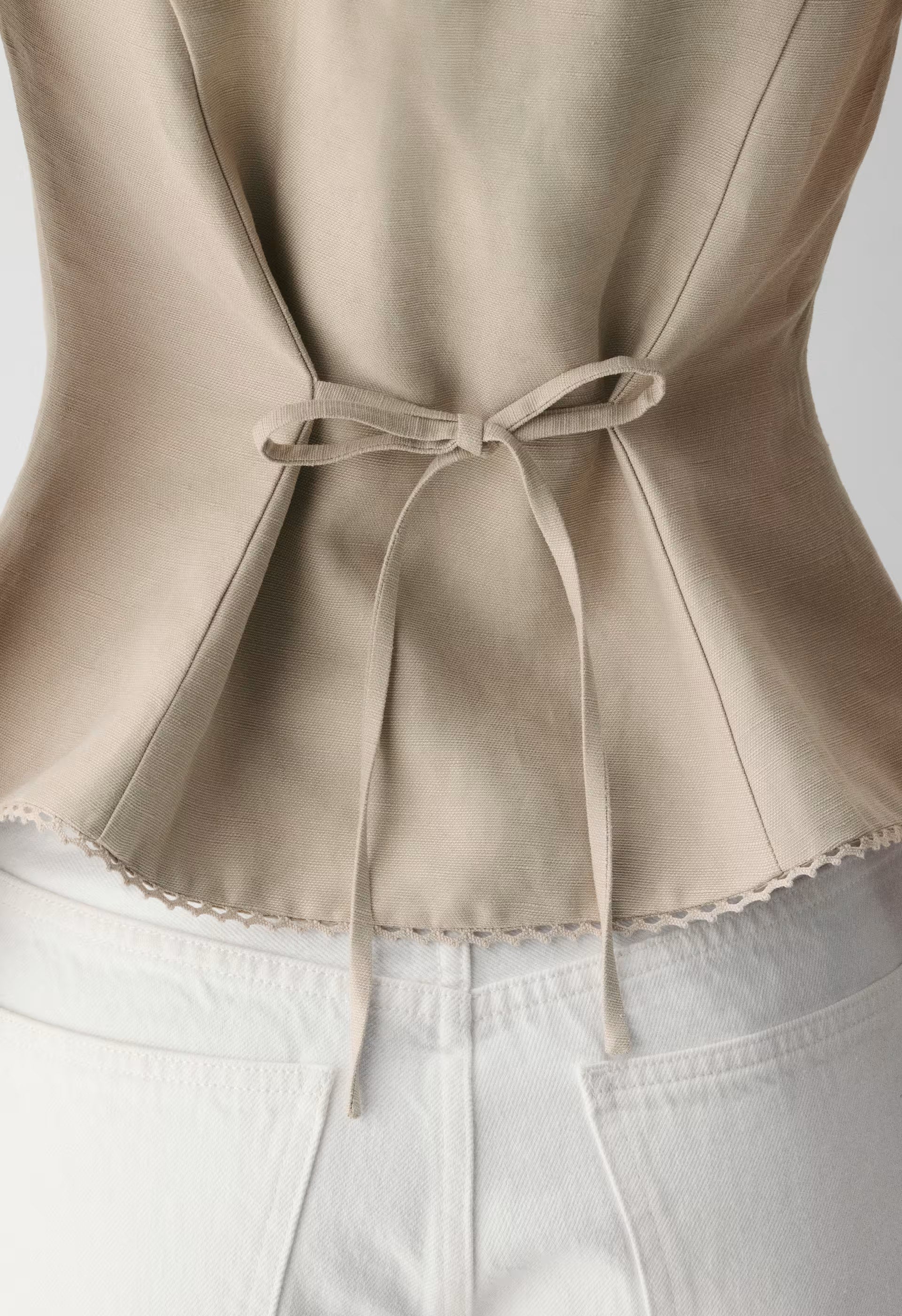 Octavo Bustier - CruiseLinen™ - MARCONA BEIGE