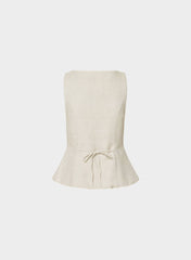 Octavo Bustier - CruiseLinen™ - UNDYED ECRU