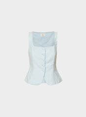 Octavo Bustier - CruiseLinen™ - MIDDAY BLUE