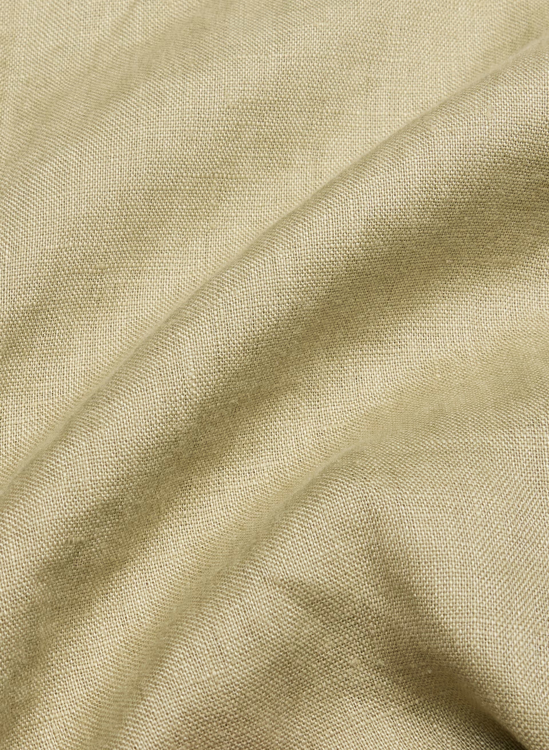 Connection Linen Blouse - MARTINI OLIVE