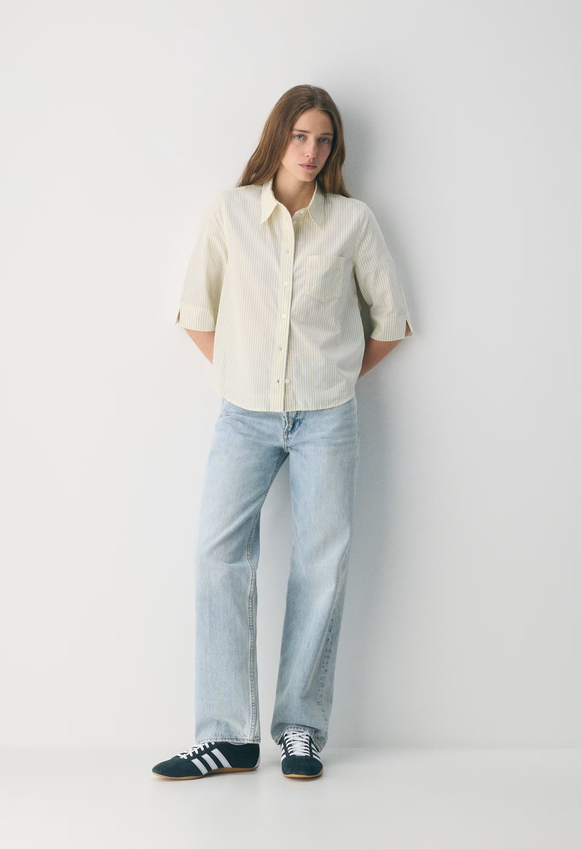 Steer Poplin Shirt - WALTER CHEK CRLRD/BYR