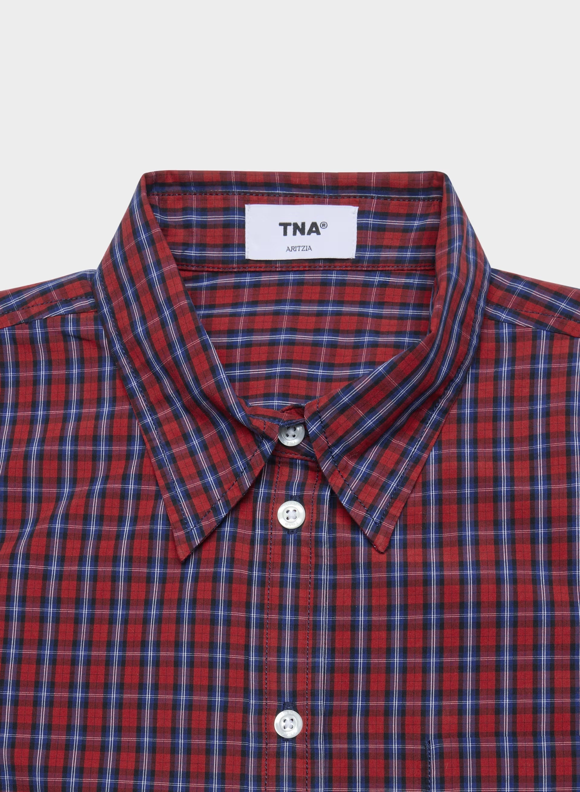 Steer Poplin Shirt - WALTER CHEK CRLRD/BYR