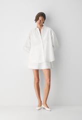 Archive Poplin Shirt - BRIGHT WHITE