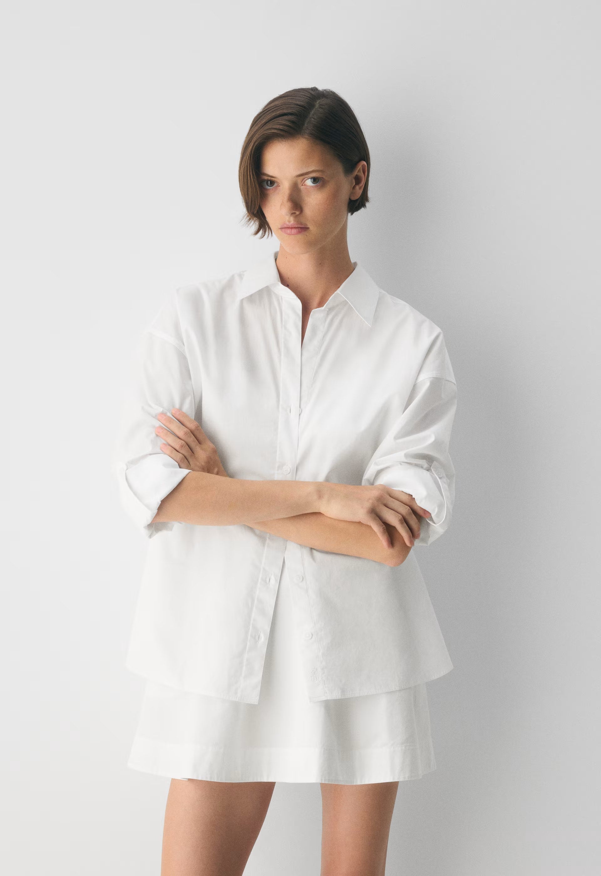 Archive Poplin Shirt - BRIGHT WHITE