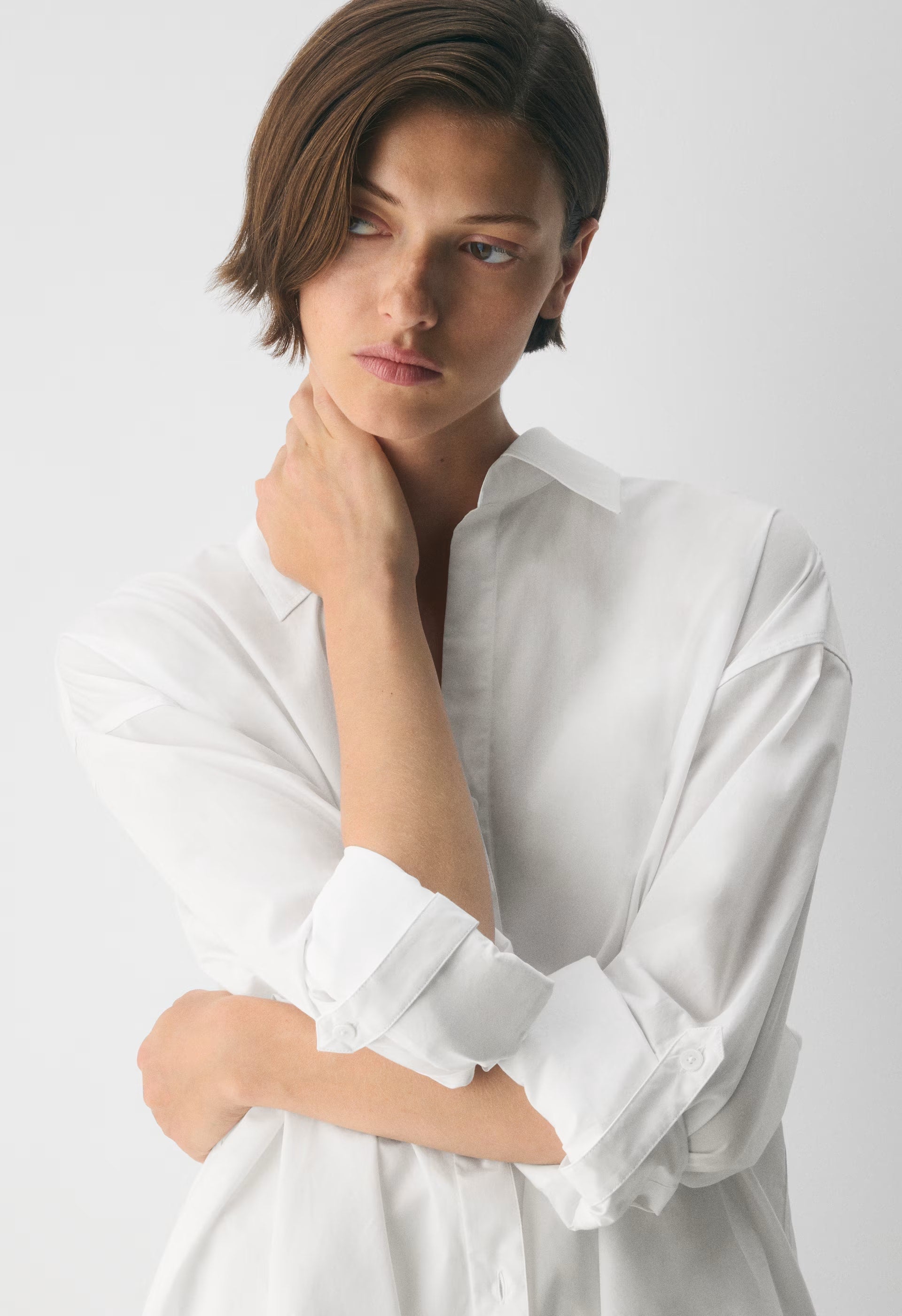 Archive Poplin Shirt - BRIGHT WHITE