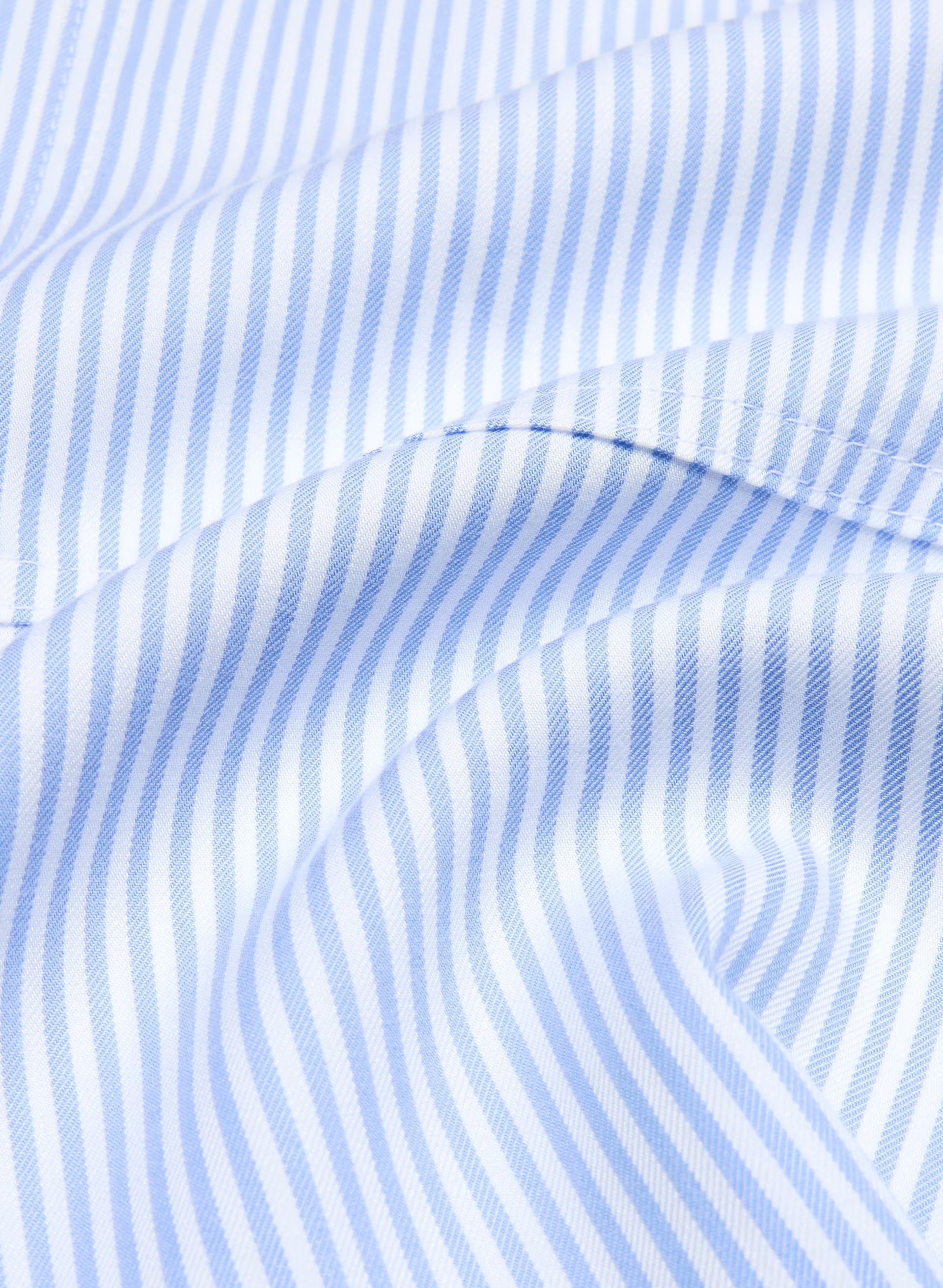 Reporter Shirt - WLSN STRP CRFL BL/WHT