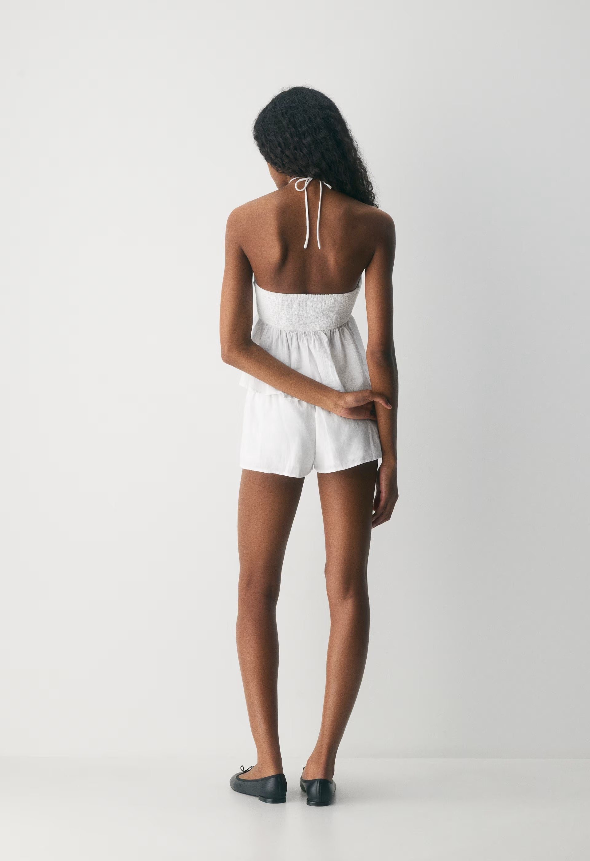 Pauline Halter Top - WHITE