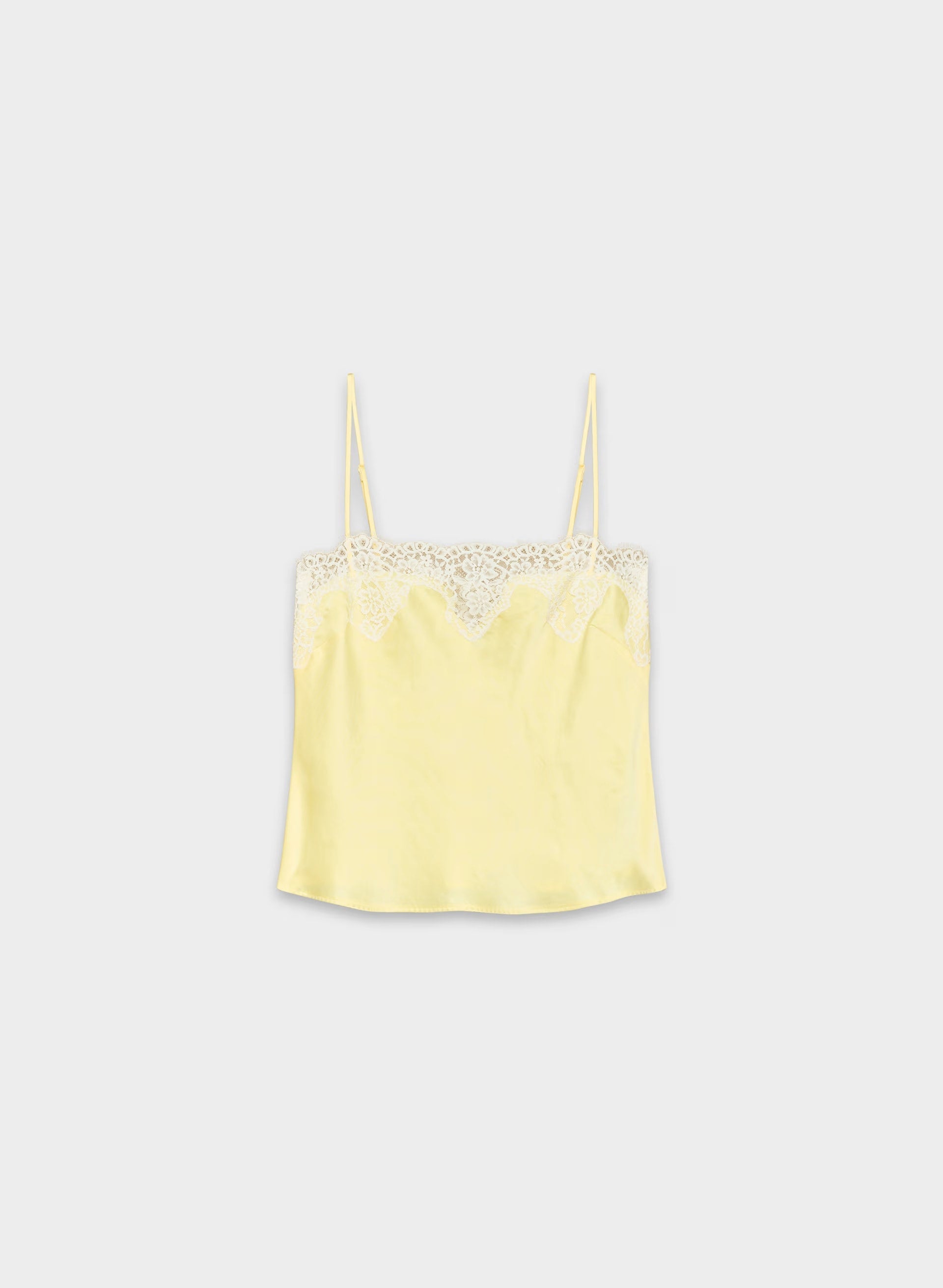 Grenache Satin Camisole - LEMONADE/LIGHT BIRCH